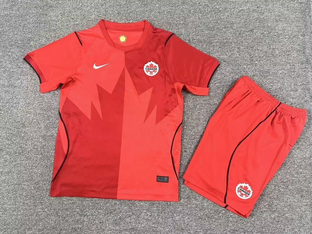 Kids-Canada 2026 World Cup Home Soccer Jersey